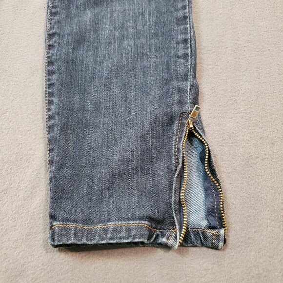 RW&CO Clara Premium Denim Jeans Women Size 28 Slim Fit Ankle Zippers - Picture 9 of 14